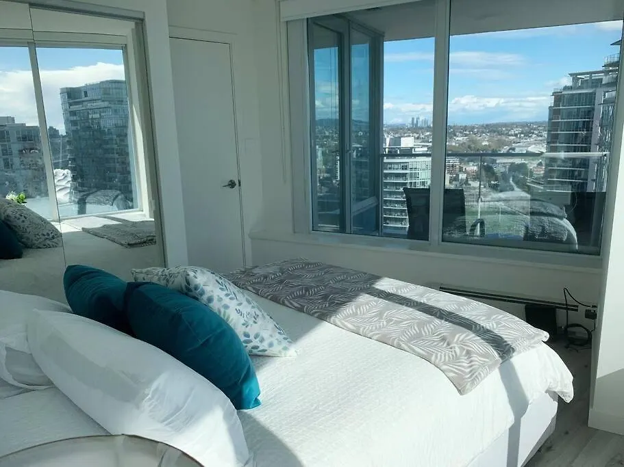 Downtown 3Br/2Ba+Views+Skytrain+Free Parking Appartement Vancouver 0*,